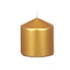 Candle Golden 7 x 7,5 x 7 cm (24 Units)