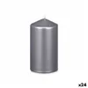 Candle Silver 7 x 13 x 7 cm (24 Units)