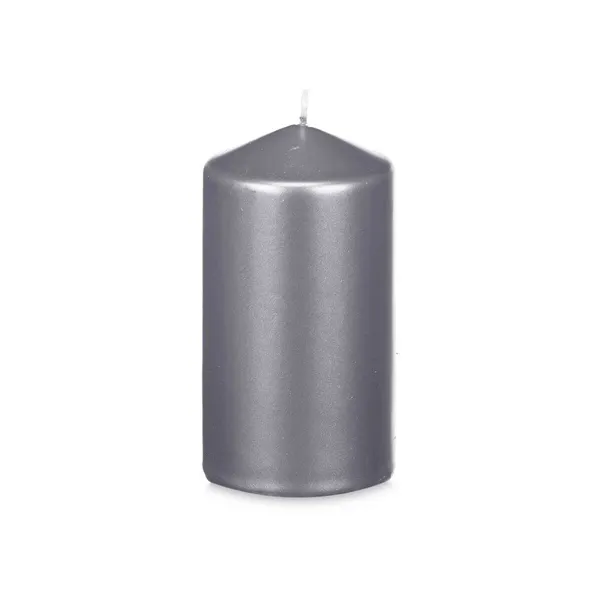 Candle Silver 7 x 13 x 7 cm (24 Units)