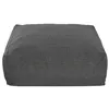 Pouffe Home ESPRIT Grey 87 x 87 x 32 cm