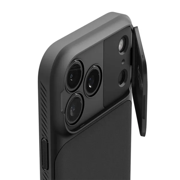 Spigen Optik Armor Mag MagSafe - Case for iPhone 17 Pro Max (Black)