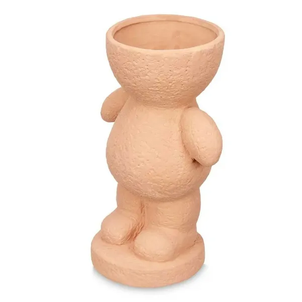 Decorative Figure Orange 16 x 25 x 12 cm Vase (6 Units)