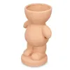 Decorative Figure Orange 16 x 25 x 12 cm Vase (6 Units)