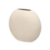 Vase Beige Ceramic 36 x 34 x 16 cm (2 Units) Circular