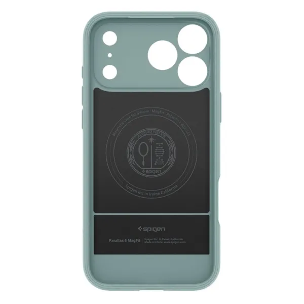 Spigen Parallax S Mag MagSafe - Case for iPhone 17 Pro Max (Sage Green)