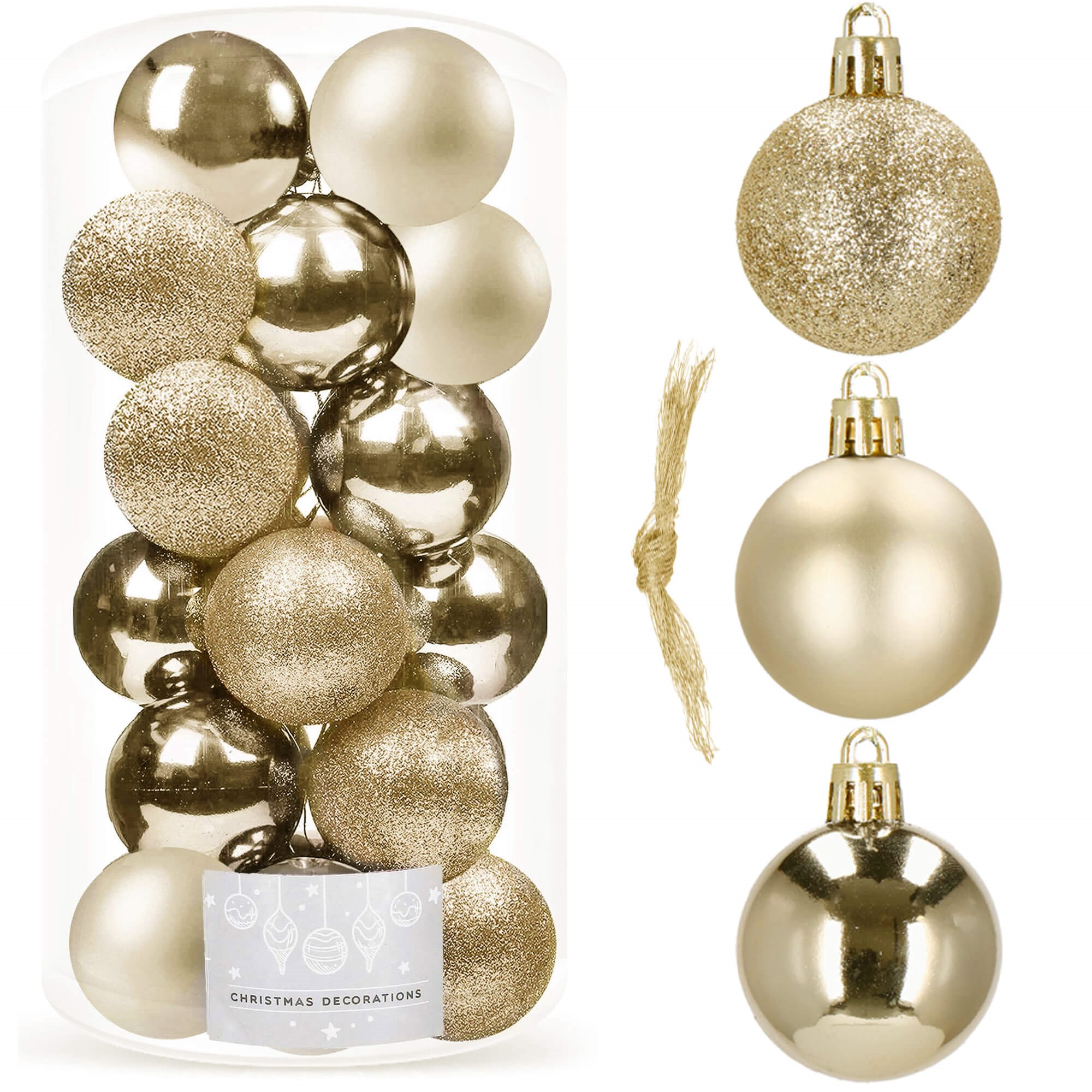 Christmas tree decoration Springos CA0843 20 pcs.
