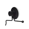 Toilet Roll Holder Black Steel ABS 12 x 14 x 3,5 cm (12 Units)