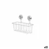 Shower Support Steel ABS 24 x 18 x 10 cm (12 Units)