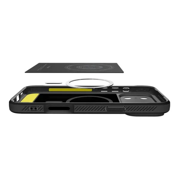 Spigen Rugged Armor Mag MagSafe - Case for iPhone 17 Pro Max (Matte Black)