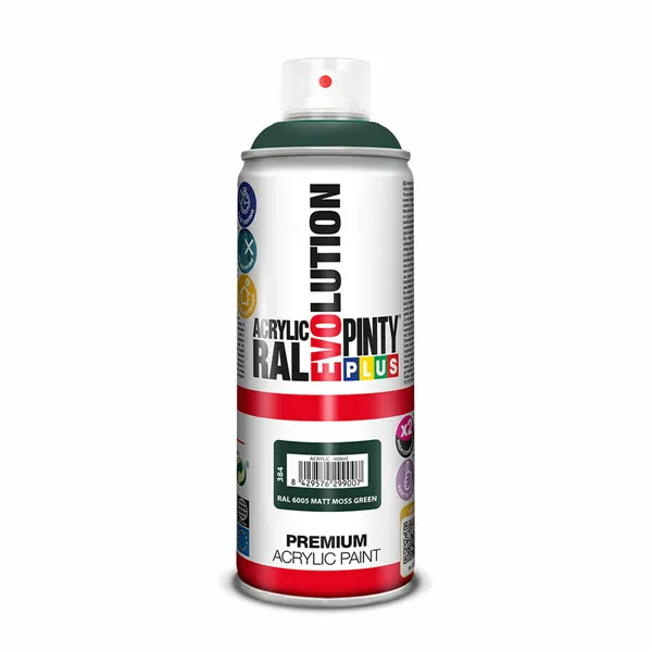 Spray paint Pintyplus Evolution RAL 6005 Moss Green 400 ml Matt