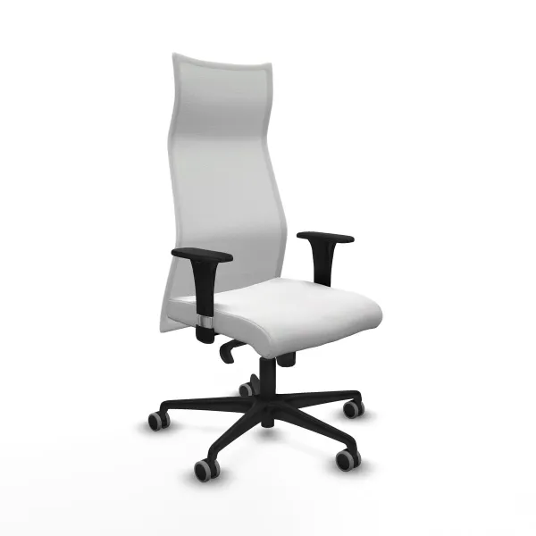 Biuro kėdė Albacete XL Piqueras y Crespo B1C036G Balta