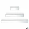 Shelves MDF Wood 3 Pieces Mirror Set (4 Units)