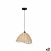 Ceiling Light Natural Rattan 60 W Cone-shaped 220 -240 V 34 x 20 x 30 cm (2 Units)