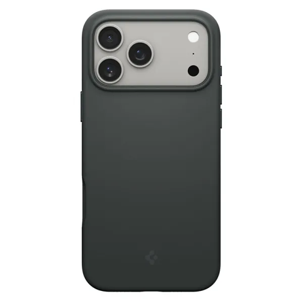 Spigen Silicone Fit Mag MagSafe - Case for iPhone 17 Pro Max (Abyss Green)