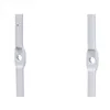 Hangers White Metal Set 2 Pieces (6 Units)