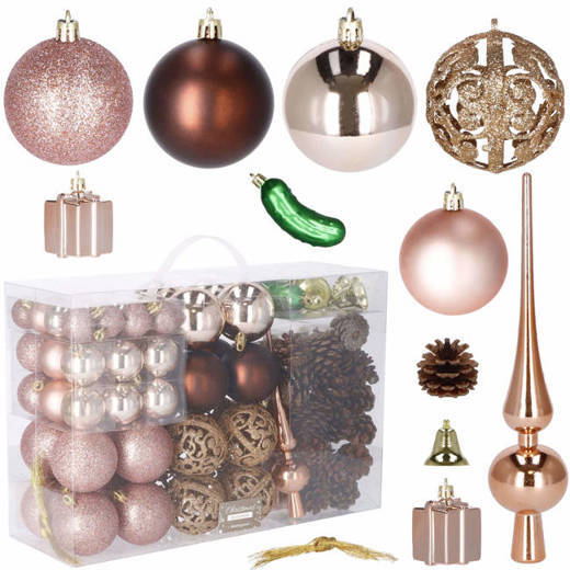 Christmas tree decoration Springos CA0154 102 pcs.