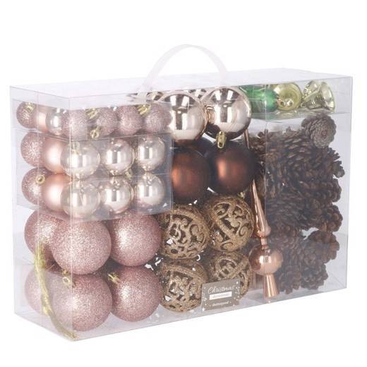 Christmas tree decoration Springos CA0154 102 pcs.
