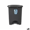 Pedal bin Anthracite Plastic 10 L (8 Units)