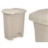 Pedal bin Beige Plastic 10 L (8 Units)