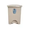 Pedal bin Beige Plastic 10 L (8 Units)