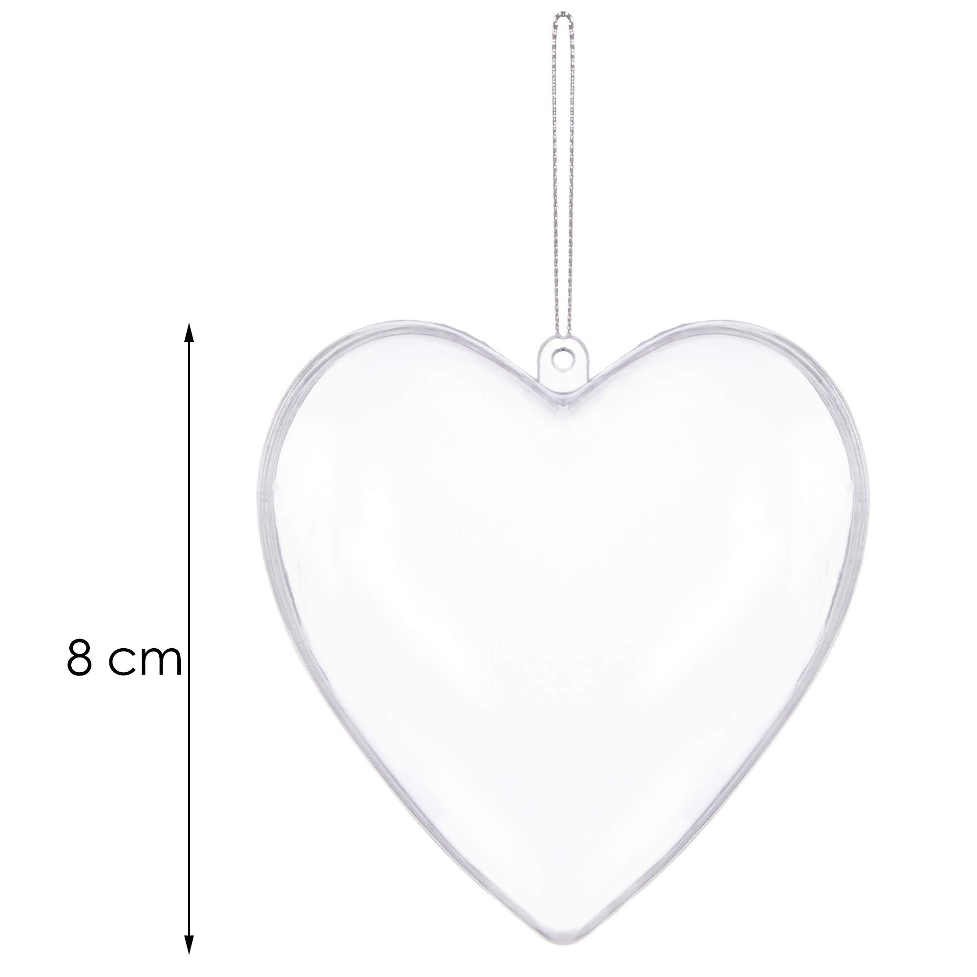Akrila bumbiņa Springos CA2008 8cm sirds | Pirkt tiešsaistē — Megaluks