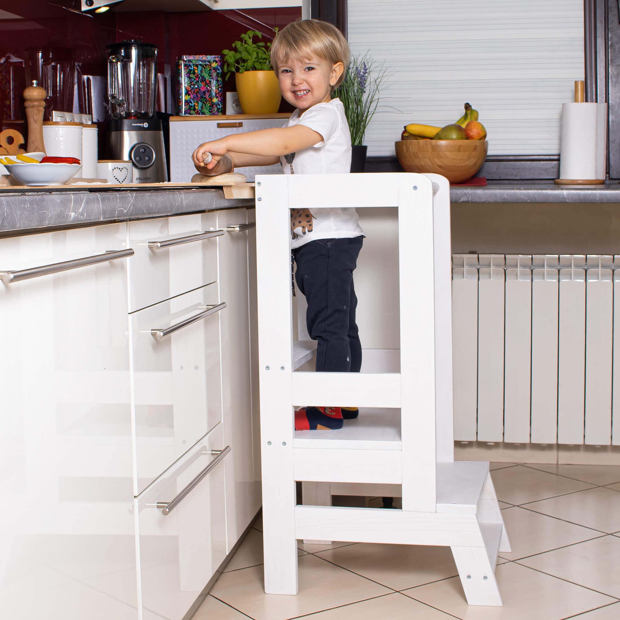 Virtuves palīgs Springos KCH01 WHITE 90cm | Pirkt tiešsaistē — Megaluks