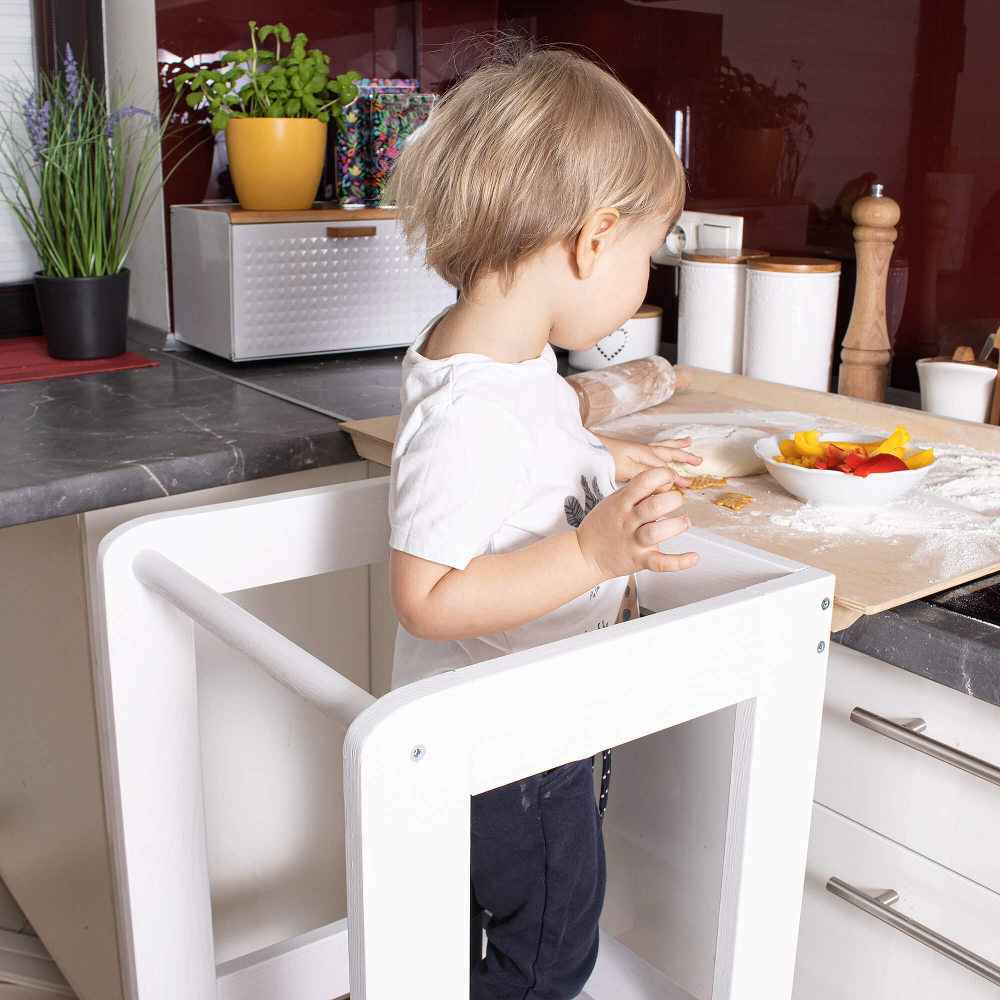 Virtuves palīgs Springos KCH01 WHITE 90cm | Pirkt tiešsaistē — Megaluks