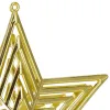 Christmas tree topper Springos CA1277 23 cm gold star | Buy online — Megaluks