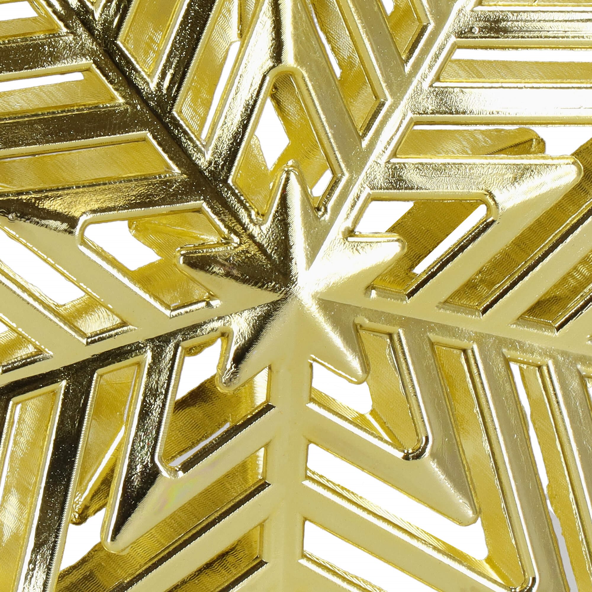 Christmas tree topper Springos CA1277 23 cm gold star | Buy online — Megaluks