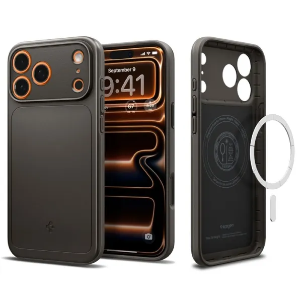 Spigen Thin Fit Mag MagSafe - Case for iPhone 17 Pro Max (Gunmetal)