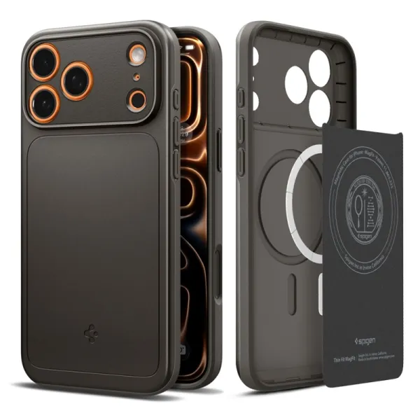 Spigen Thin Fit Mag MagSafe - Case for iPhone 17 Pro Max (Gunmetal)