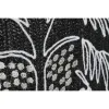 Cushion Home ESPRIT White Black Palm tree 42 x 15 x 42 cm