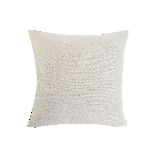 Cushion Home ESPRIT White Black Printed 45 x 15 x 45 cm