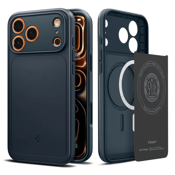 Spigen Thin Fit Mag MagSafe - Case for iPhone 17 Pro Max (Metal Slate)