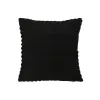 Cushion Home ESPRIT Black 45 x 8 x 45 cm