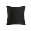 Cushion Home ESPRIT Black Golden 45 x 15 x 45 cm