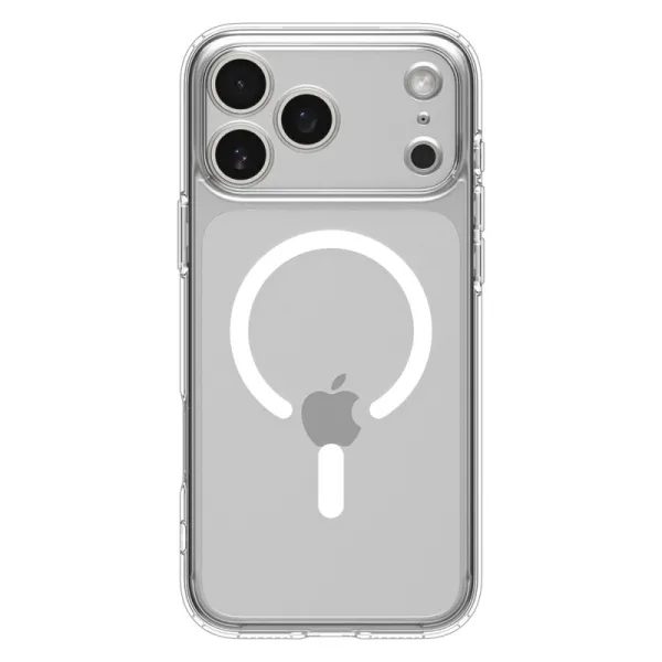 Spigen Ultra Hybrid Mag MagSafe - Case for iPhone 17 Pro Max (Clear/White)