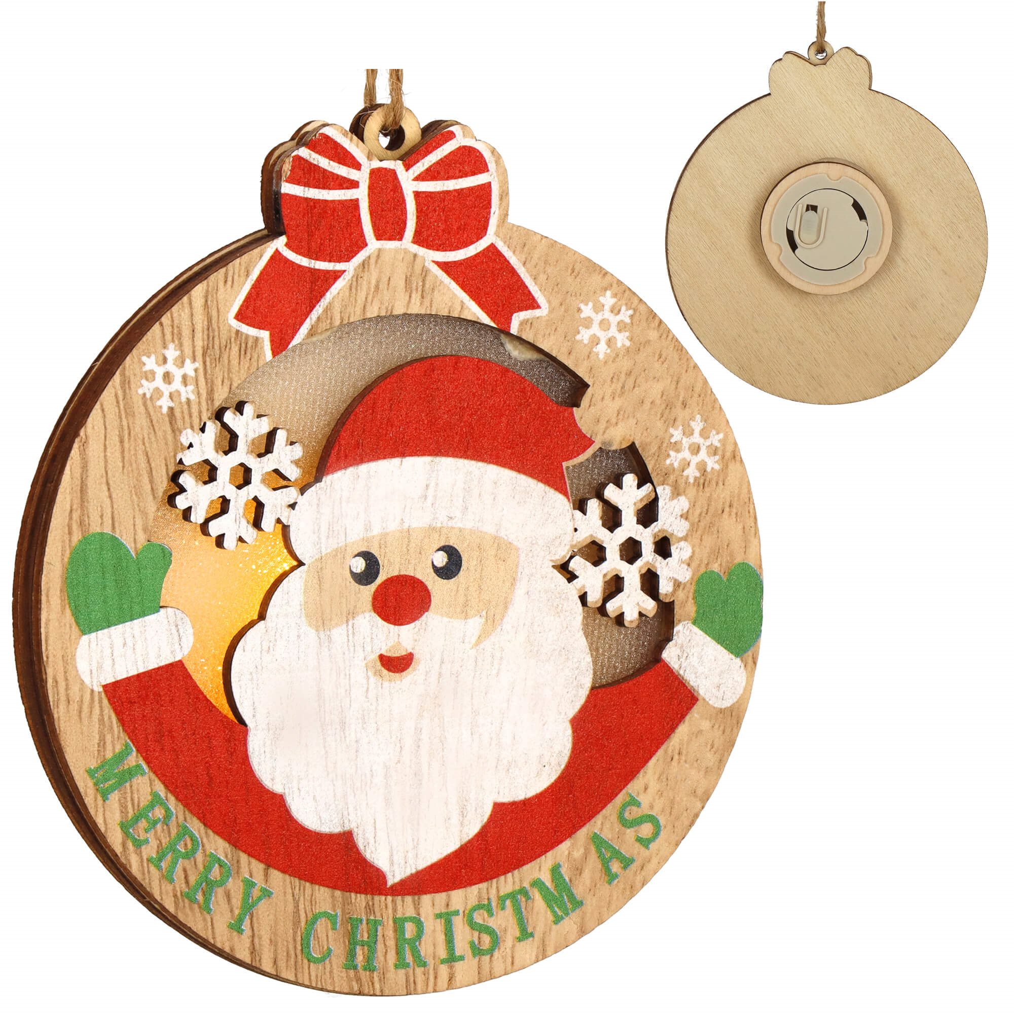 Christmas Tree Ornament, 9.5 x 10.5 cm, 1 pc | Buy online — Megaluks