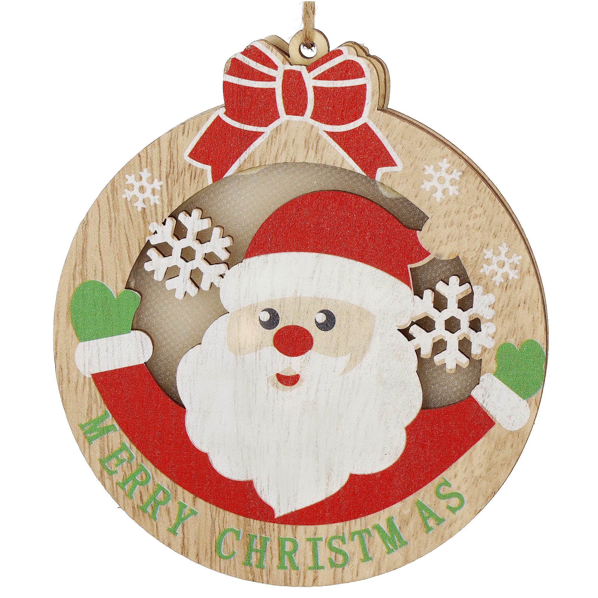 Christmas Tree Ornament, 9.5 x 10.5 cm, 1 pc | Buy online — Megaluks