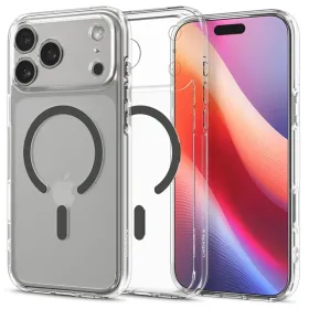 Spigen Ultra Hybrid Mag MagSafe - Case for iPhone 17 Pro Max (Clear/Graphite)