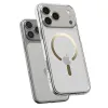 Spigen Ultra Hybrid Mag MagSafe - Case for iPhone 17 Pro Max (Clear/Gold)