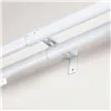 Curtain rail brackets Stor Planet Cintacor Central White