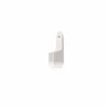 Wardrobe rod support Stor Planet Cintacor White Oval 15 x 25 mm (2 Units)