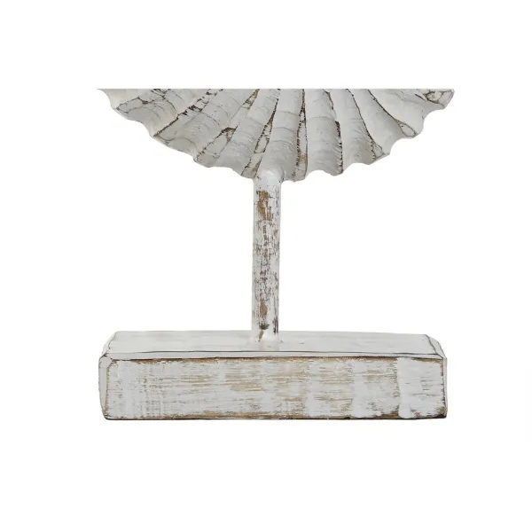 Decorative Figure Home ESPRIT White Mediterranean Snail 22 x 10 x 30 cm