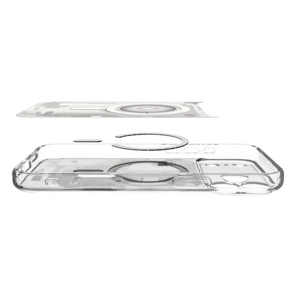 Spigen Ultra Hybrid Mag MagSafe - Case for iPhone 17 Pro Max (Zero One White)