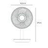 Table Fan EDM White 4 W 16,5 x 18,5 cm Rechargeable USB