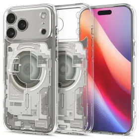 Spigen Ultra Hybrid Mag MagSafe - Case for iPhone 17 Pro Max (Zero One Natural Titanium)