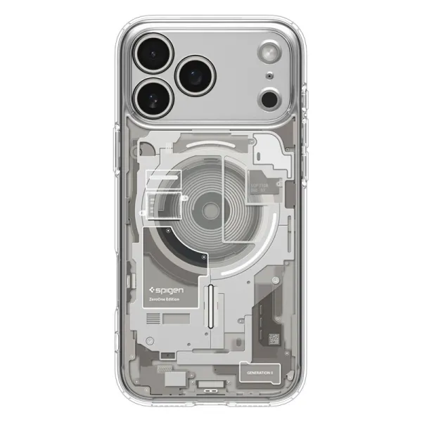 Spigen Ultra Hybrid Mag MagSafe - Case for iPhone 17 Pro Max (Zero One Natural Titanium)