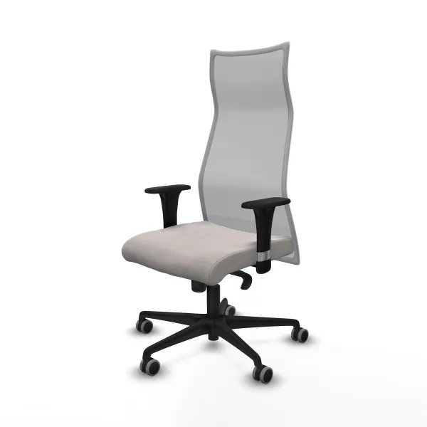 Biuro kėdė Albacete XL Piqueras y Crespo B1C036G Balta