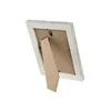 Photo frame Home ESPRIT White Natural Aluminium Crystal polystyrene Scandi 16 x 2 x 22 cm (2 Units)